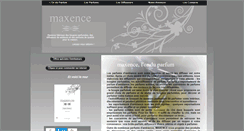 Desktop Screenshot of maxence-sas.com